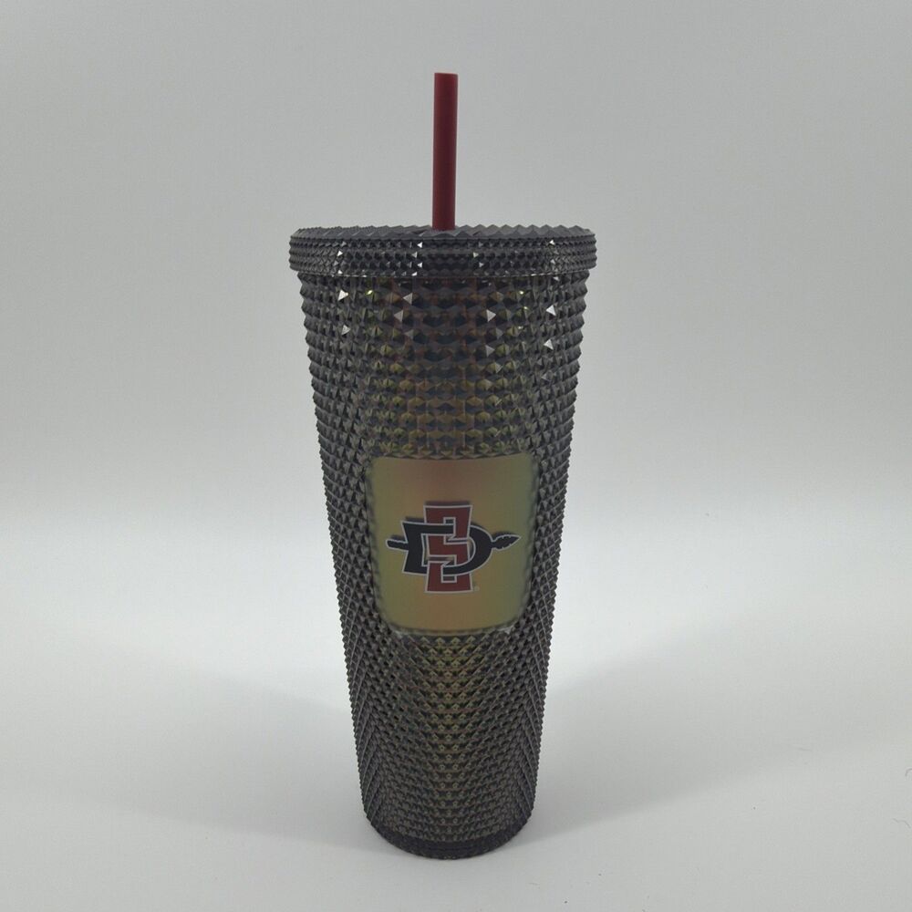 New Starbucks San Diego State University (SDSU) Venti Studded Tumbler